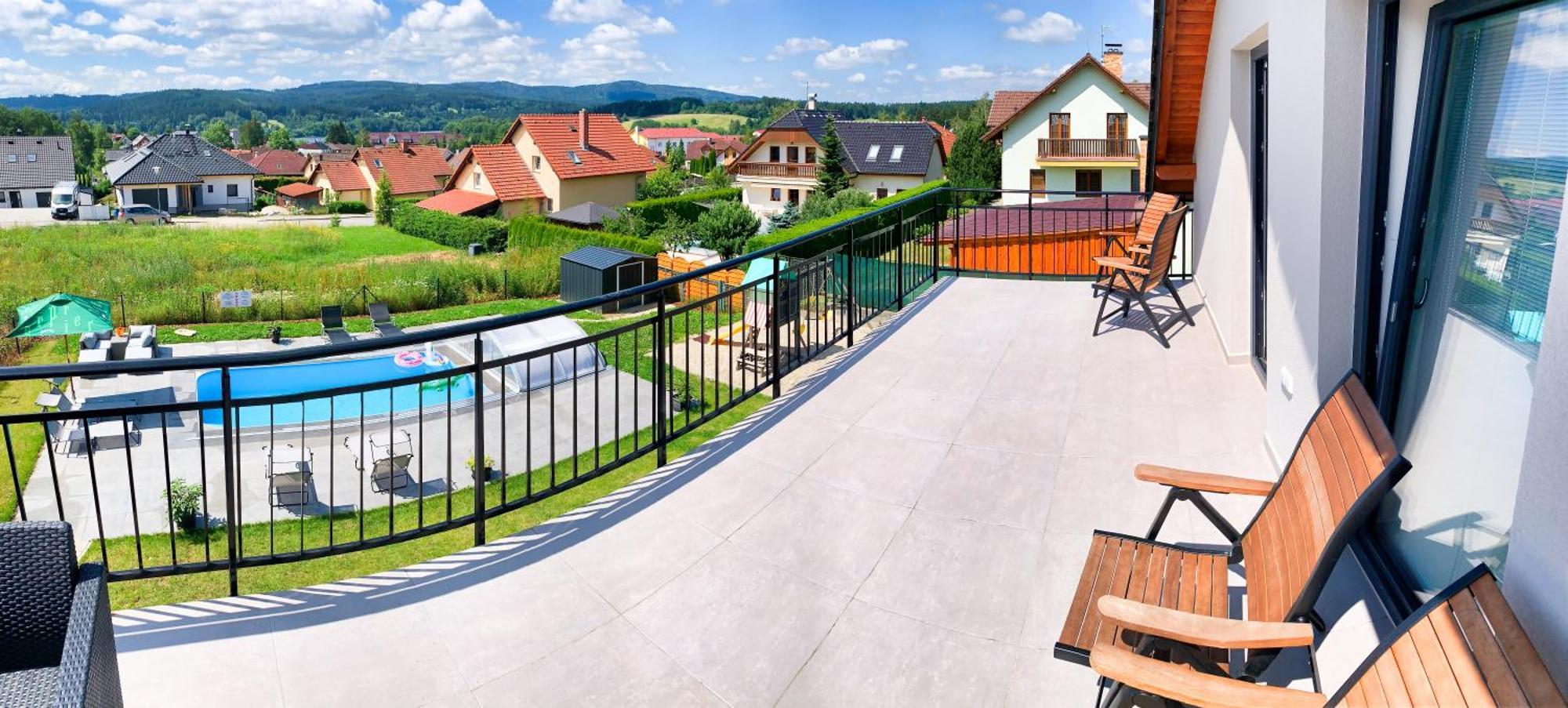 Apartmanove Domy Lipno 1 Frymburk Bagian luar foto