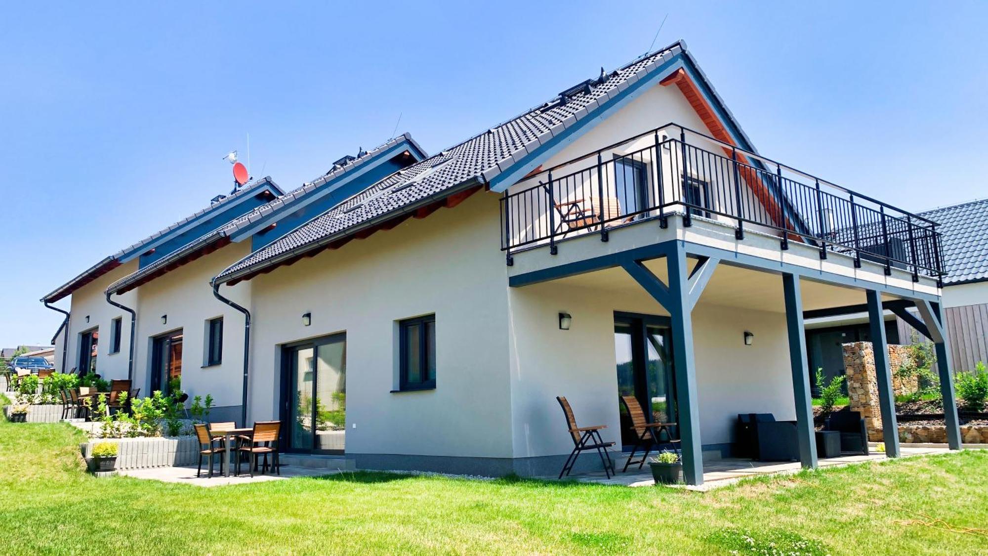 Apartmanove Domy Lipno 1 Frymburk Bagian luar foto